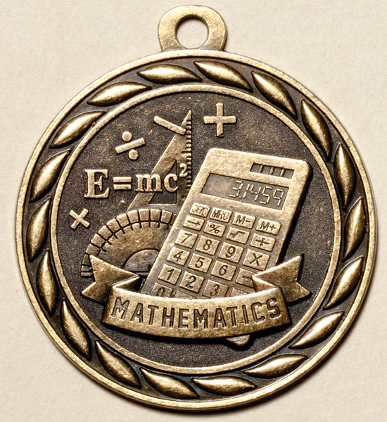 Medalla - 2" Scholastic (Deportes y Materias)