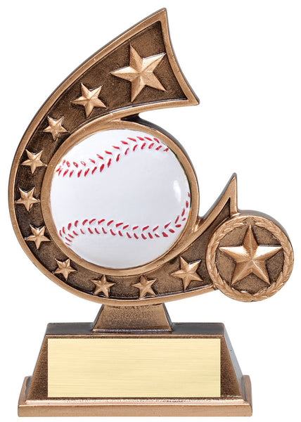 Trofeos de Resina - Comet Series (Materias y Deportes)