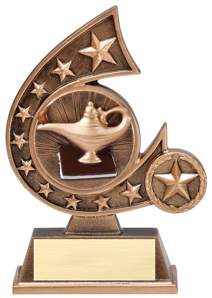 Trofeos de Resina - Comet Series (Materias y Deportes)